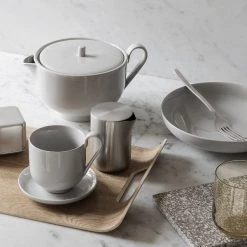 BASIC Kitchen Stainless Steel Creamer With Lid