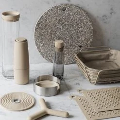 ROCA Kitchen Stone Cutting Board Round