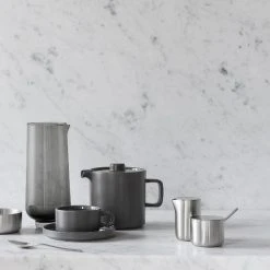 BASIC Stainless Steel Sugar Bowl With Lid 3.4oz Kitchen