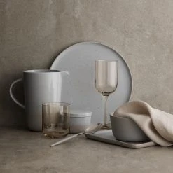 New Arrivals Ceramic Stoneware Snack Plates Set Of 4 - SABLO