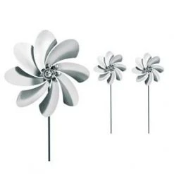 VIENTO Pinwheel - Curve Petals - 1 Large + 2 Small Set Garden