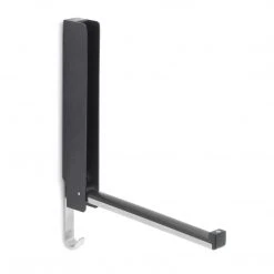 LANCA Endlessly Versatile, Small Space Friendly Wall Mounted Coat Hook With Flip Down Hook Option