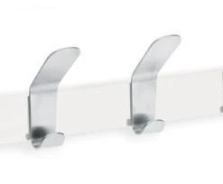 VENEA 5 Hook Coat Rack- White Or Black The Clean Look Of All White