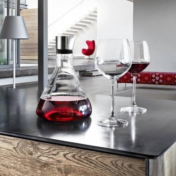 DELTA Wine Decanter With Aerator And Pourer Kitchen 2 DELTA Wine Decanter With Aerator And Pourer Kitchen