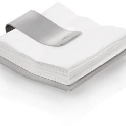 SCUDO Stainless Steel Napkin Holder W/Clip