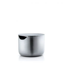 BASIC Stainless Steel Sugar Bowl With Lid 3.4oz Kitchen