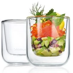 NERO Glasses - 3 Ounce - Set Of 2 Kitchen