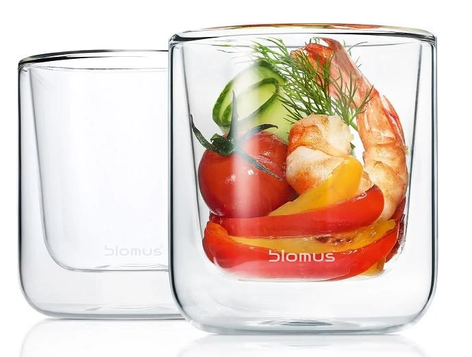 NERO Kitchen Glasses - 7 Ounce - Set Of 2 2 NERO Kitchen Glasses - 7 Ounce - Set Of 2