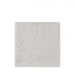 LINEO Linen Table Napkin 17 X 17 Set Of 4 The Clean Look Of All White