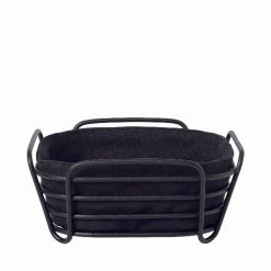 DELARA Black Wire Serving Basket Baskets