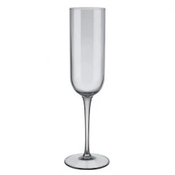 FUUM Champagne Flute Glasses - 7 Ounce - Set Of 4 Dining Together
