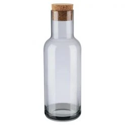 FUUM Water Carafe - 34 Ounce - With Cork Lid
