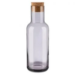 FUUM Water Carafe - 34 Ounce - With Cork Lid