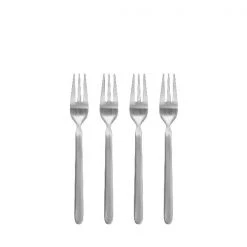 Stainless Steel Cake Forks - Set Of 4 - STELLA Dining Together
