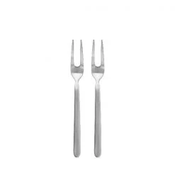 Stainless Steel Serving Forks - Set Of 2 - STELLA Dining Together