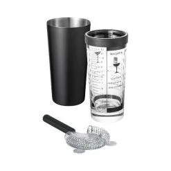 LOUNGE Stainless Steel Boston Cocktail Shaker Set