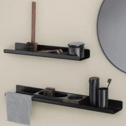 Endlessly Versatile, Small Space Friendly MODO Square Wood Tray For Wall Shelf