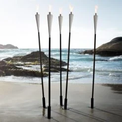 ORCHOS Stainless Steel Outdoor Garden Torch - Cone 6 ORCHOS Stainless Steel Outdoor Garden Torch - Cone