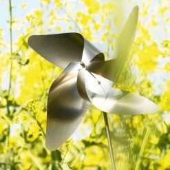VIENTO Garden Pinwheel - Traditional 4 Petal - Medium 5 VIENTO Garden Pinwheel - Traditional 4 Petal - Medium
