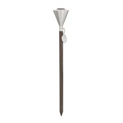 ORCHOS Stainless Steel Outdoor Garden Torch - Gel Burning