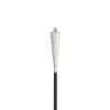 ORCHOS Stainless Steel Outdoor Garden Torch - Cone - Polished