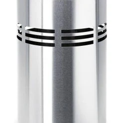 SLICE Storage & Organization Stainless Steel Wastepaper Basket 5.4 Gallon - Vents