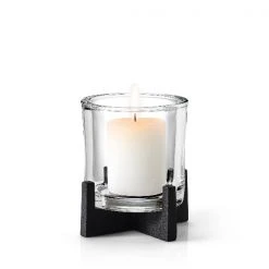 NERO Tabletop Pillar Candle Holder, Medium