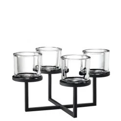 Blomus Shop 13 NERO Tealight Holder With Chandelier Base Home Decor