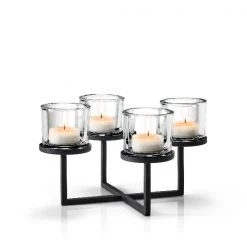 NERO Tealight Holder With Chandelier Base Home Decor