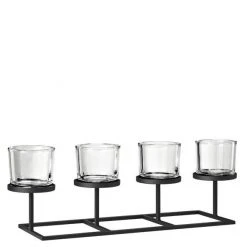 NERO Home Decor Tealight Holder With Rectangle Base