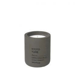 (FRAGA) The Clean Look Of All White Scented Candle In Concrete Container - Small