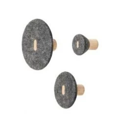 Endlessly Versatile, Small Space Friendly PELA Wall Hooks - Set Of 3