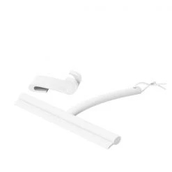 VIPO Shower Squeegee With Hanger The Clean Look Of All White