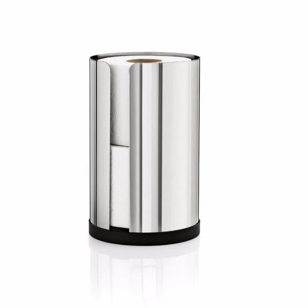 NEXIO 2 Roll Cylinder Toilet Paper Holder - Polished Storage 1 NEXIO 2 Roll Cylinder Toilet Paper Holder - Polished Storage
