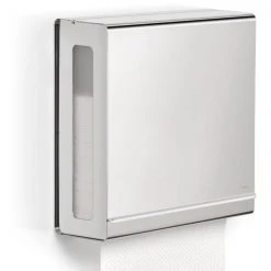 NEXIO Wall Mounted Paper Towel Dispenser For C-Fold Towels - Polished Bath