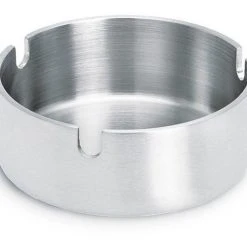 EASY Stainless Steel Ashtray - Round Storage