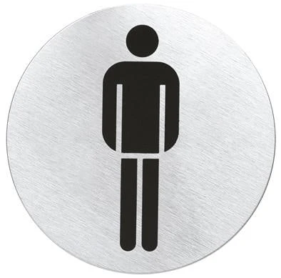 SIGNO Men's Restroom Door Sign - 50% Off Retail 1 SIGNO Men's Restroom Door Sign - 50% Off Retail