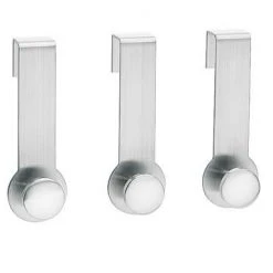 MURO Endlessly Versatile, Small Space Friendly Over The Door Hooks (Set Of 3)