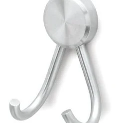 Wall Mounted Coat Hook - Double - Muro Storage & Organization