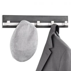 MENOTO Storage & Organization Wall Mounted 5 Hook Coat Rack