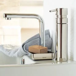 Bath Stainless Steel Soap Dish - Polished - NEXIO