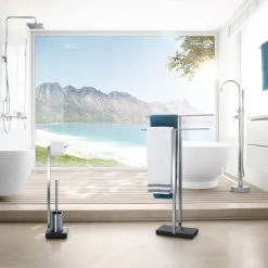 Towel Rail Double - 33 Inches - Menoto