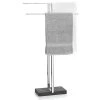 MENOTO Bath Free Standing Towel Rack - Polished