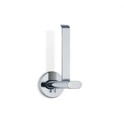 Wall Mounted Toilet Paper Holder - Vertical - Polished - AREO