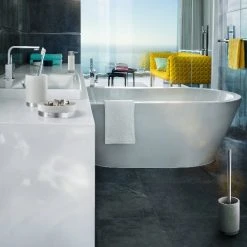 ARA Toothbrush Holder - Multiple Colors The Clean Look Of All White