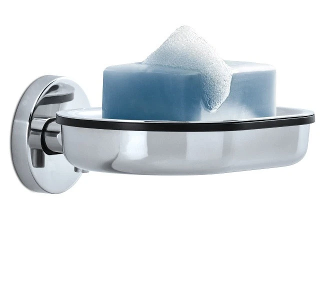 Bath Wall Mounted Soap Dish - Polished - AREO 1 Bath Wall Mounted Soap Dish - Polished - AREO