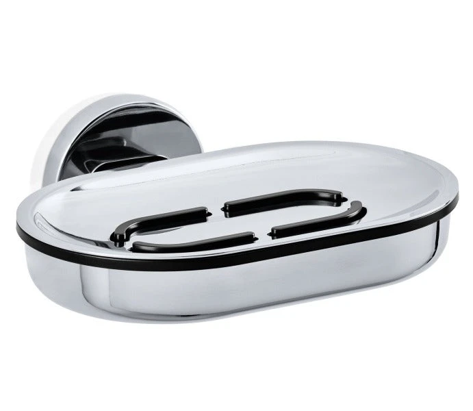 Bath Wall Mounted Soap Dish - Polished - AREO 2 Bath Wall Mounted Soap Dish - Polished - AREO