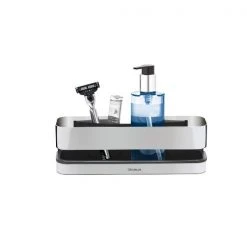 NEXIO Modern Stainless Steel Shower Shelf - Small - Polished