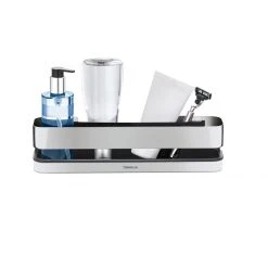 NEXIO Modern Stainless Steel Shower Shelf - Large - Polished