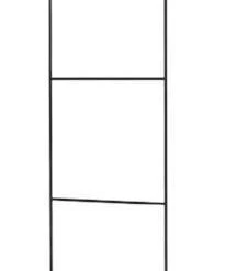 FERA Tall Towel Ladder - Black Cozy Reading Nook